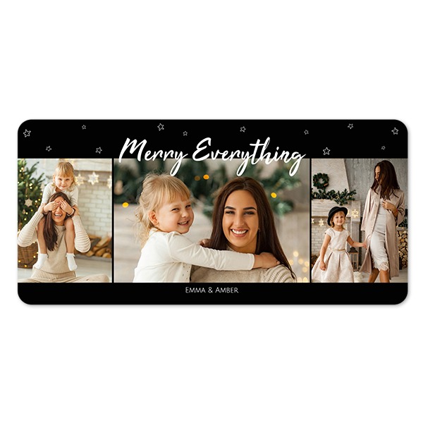 Fotokaart Panorama liggend met ronde hoeken 19,6 x 9,3 cm