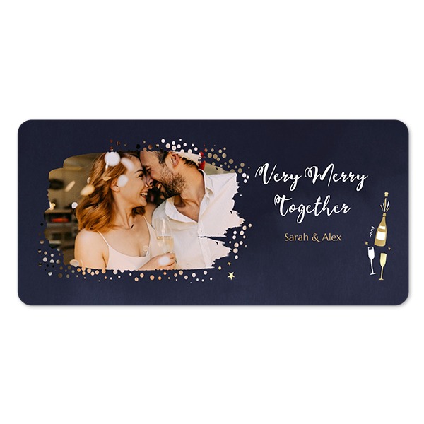 Single Card Panoramic Landscape rounded corners 19,6 x 9,3 cm