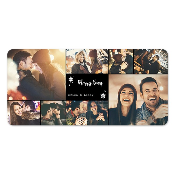 Enkle Fotokort Pano liggende runde hjørner 19,6 x 9,3 cm