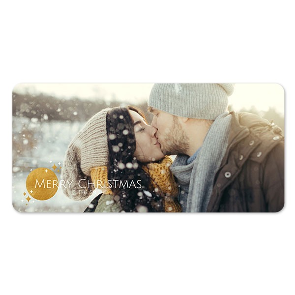 Enkla Fotokort Pano liggande rundade hörn 19,6 x 9,3 cm