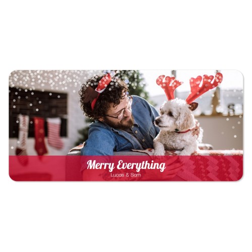 Faire-part 1 volet Pano paysage coins arrondis 19,6 x 9,3 cm Faire-part 1 volet Pano paysage coins arrondis 19,6 x 9,3 cm