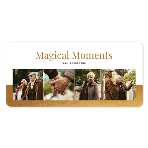 Fotokaart pano liggend met ronde hoeken 19,6 x 9,3 cm