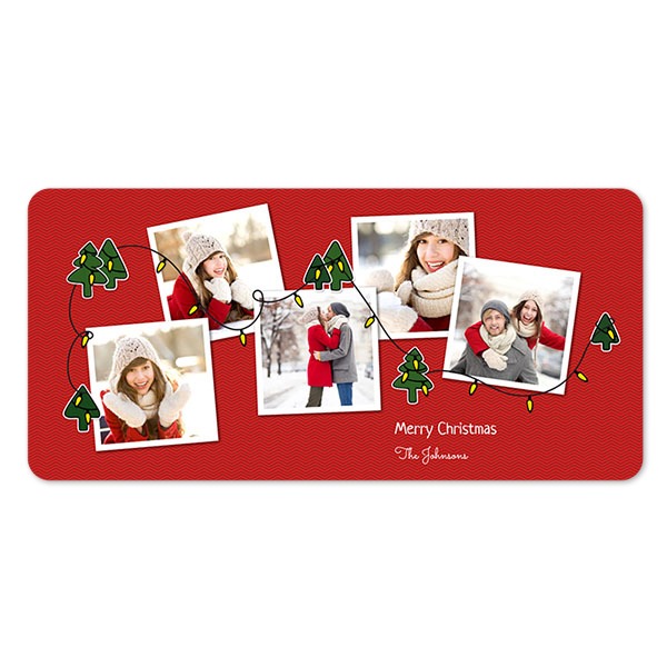 Enkla Fotokort Pano liggande rundade hörn 19,6 x 9,3 cm