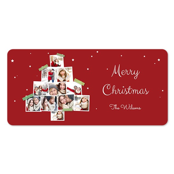 Enkla Fotokort Pano liggande rundade hörn 19,6 x 9,3 cm