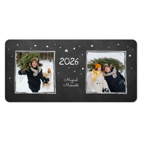 Fotokaart Panorama liggend met ronde hoeken 19,6 x 9,3 cm