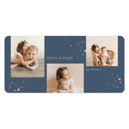 Faire-part 1 volet Pano paysage coins arrondis 19,6 x 9,3 cm