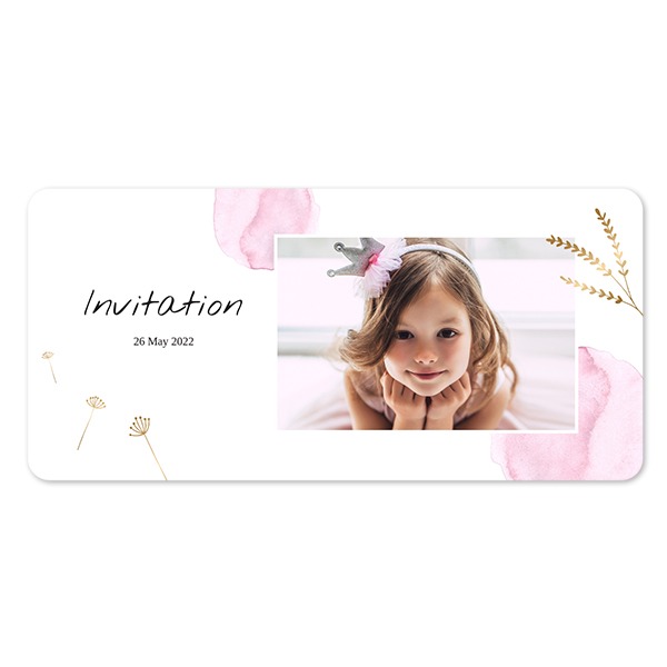 Single Card Panoramic Landscape rounded corners 19,6 x 9,3 cm