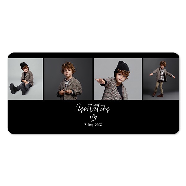 Single Card Panoramic Landscape rounded corners 19,6 x 9,3 cm