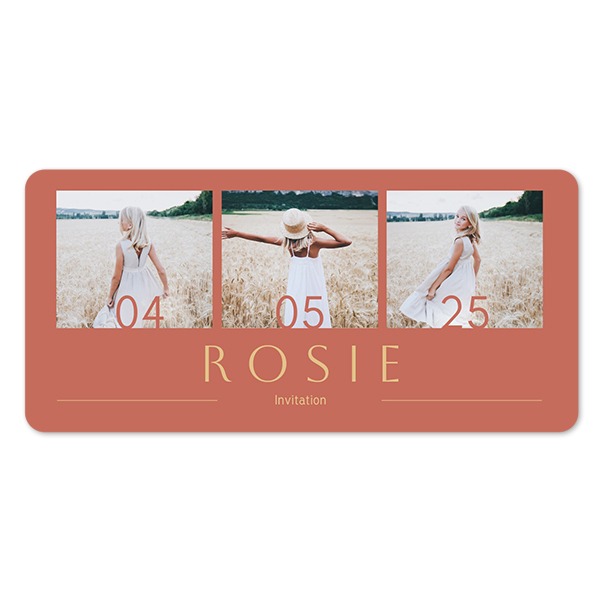 Fotokaart Panorama liggend met ronde hoeken 19,6 x 9,3 cm