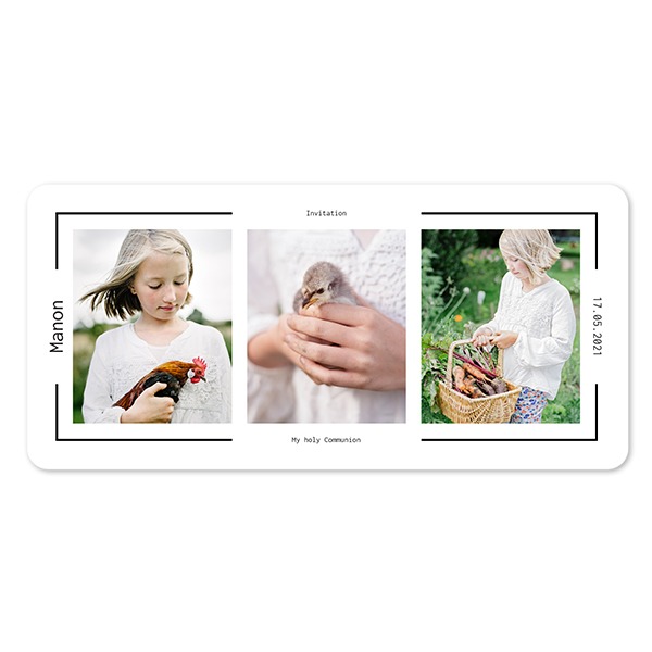 Single Card Panoramic Landscape rounded corners 19,6 x 9,3 cm