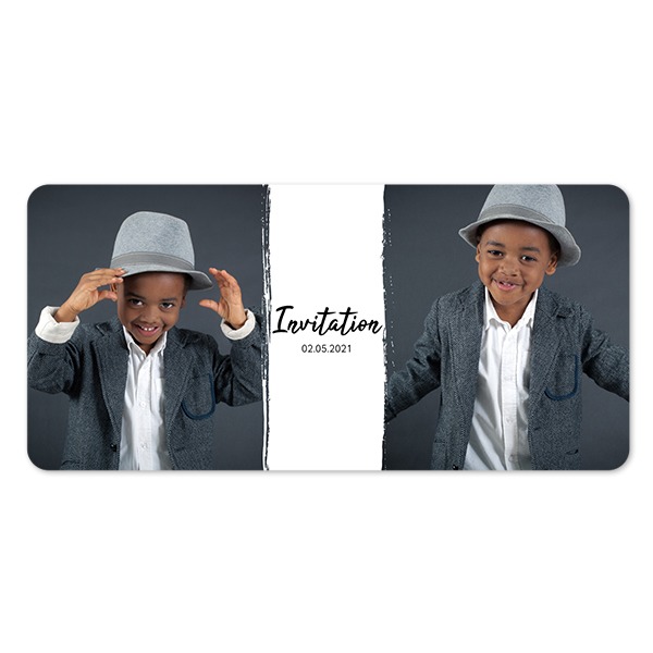 Single Card Panoramic Landscape rounded corners 19,6 x 9,3 cm