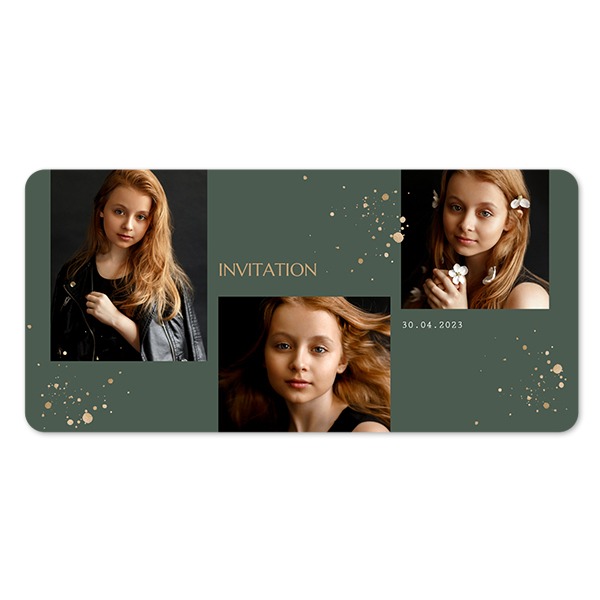 Single Card Panoramic Landscape rounded corners 19,6 x 9,3 cm