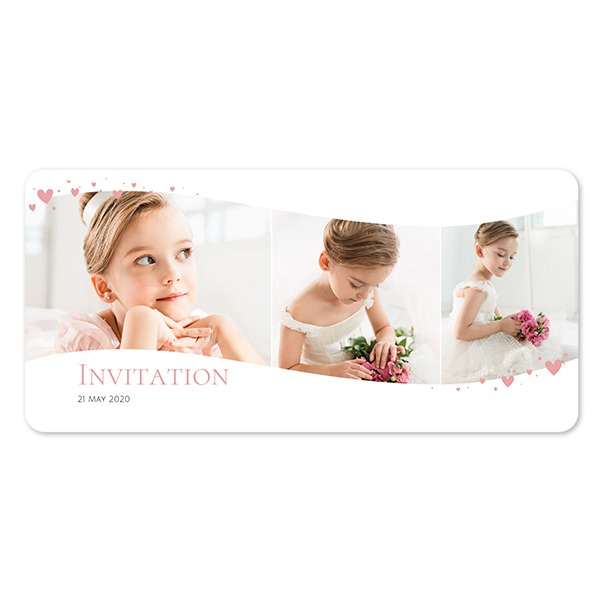 Single Card Panoramic Landscape rounded corners 19,6 x 9,3 cm