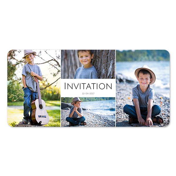 Fotokaart Panorama liggend met ronde hoeken 19,6 x 9,3 cm