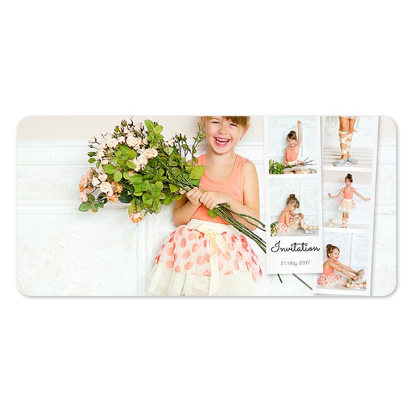 Single Card Panoramic Landscape rounded corners 19,6 x 9,3 cm