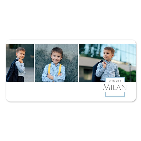 Single Card Panoramic Landscape rounded corners 19,6 x 9,3 cm