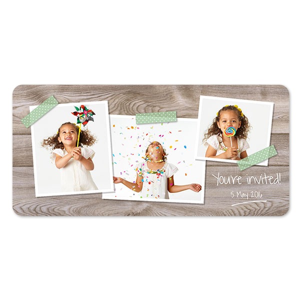 Single Card Panoramic Landscape rounded corners 19,6 x 9,3 cm