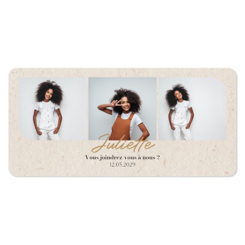 Faire-part 1 volet Pano paysage coins arrondis 19,6 x 9,3 cm Faire-part 1 volet Pano paysage coins arrondis 19,6 x 9,3 cm