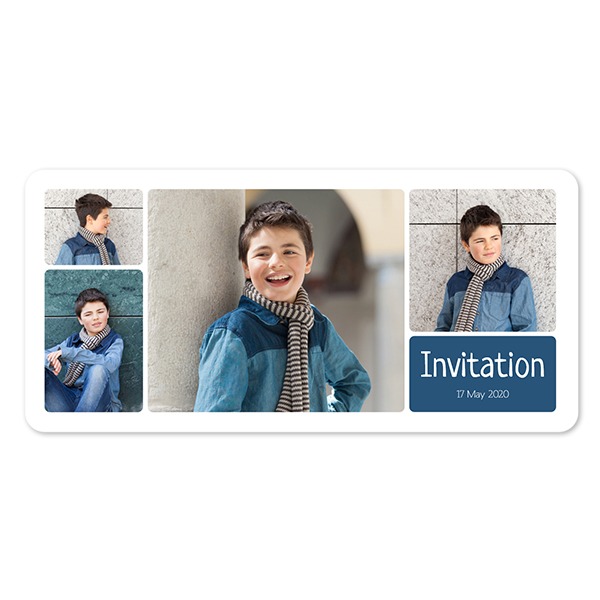 Single Card Panoramic Landscape rounded corners 19,6 x 9,3 cm