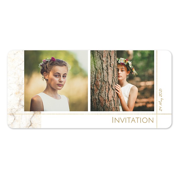 Fotokaart Panorama liggend met ronde hoeken 19,6 x 9,3 cm