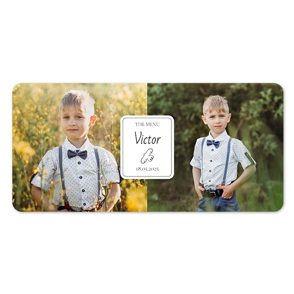 Single Card Panoramic Landscape rounded corners 19,6 x 9,3 cm
