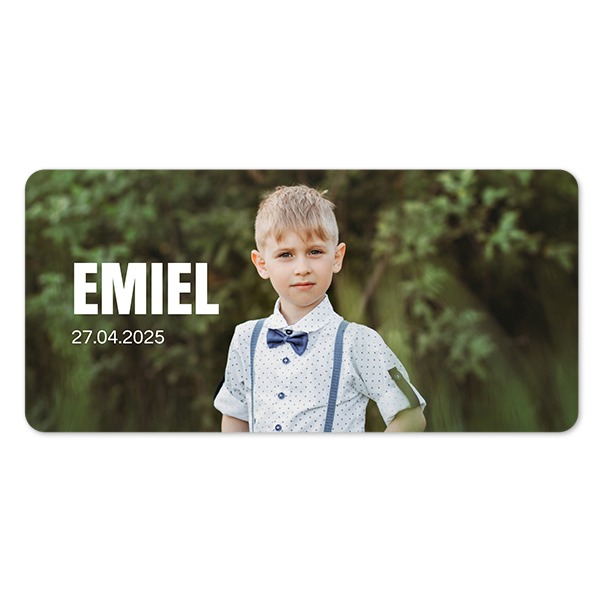 Single Card Panoramic Landscape rounded corners 19,6 x 9,3 cm