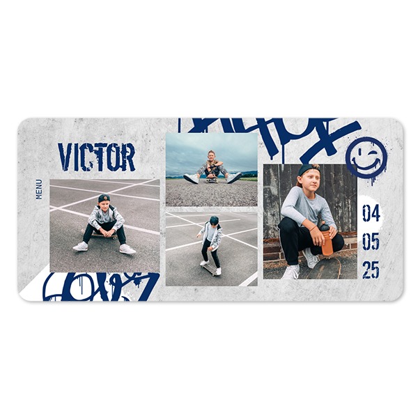 Single Card Panoramic Landscape rounded corners 19,6 x 9,3 cm