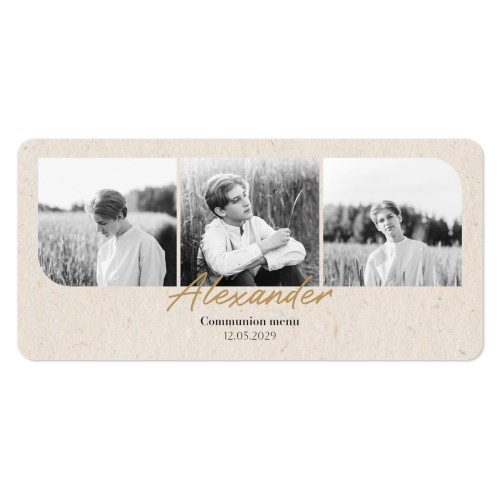 Single Card Panoramic Landscape rounded corners 19,6 x 9,3 cm