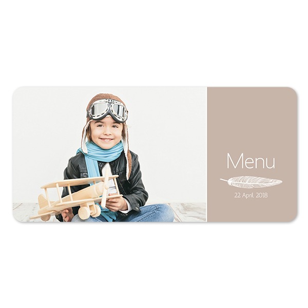 Single Card Panoramic Landscape rounded corners 19,6 x 9,3 cm