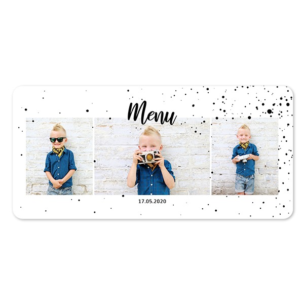 Single Card Panoramic Landscape rounded corners 19,6 x 9,3 cm