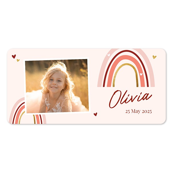 Single Card Panoramic Landscape rounded corners 19,6 x 9,3 cm