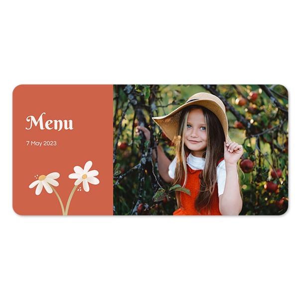 Single Card Panoramic Landscape rounded corners 19,6 x 9,3 cm