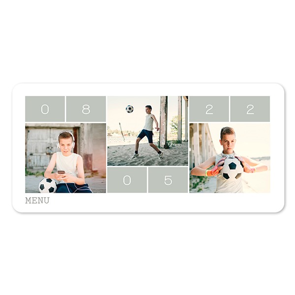Enkle Fotokort Pano liggende runde hjørner 19,6 x 9,3 cm