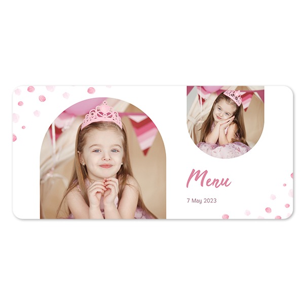 Single Card Panoramic Landscape rounded corners 19,6 x 9,3 cm