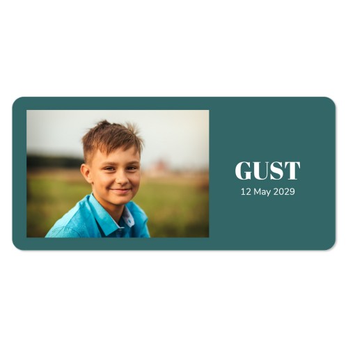 Single Card Panoramic Landscape rounded corners 19,6 x 9,3 cm