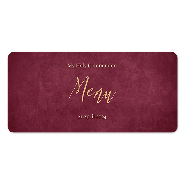 Single Card Panoramic Landscape rounded corners 19,6 x 9,3 cm