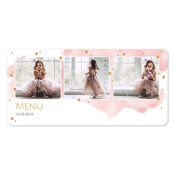 Enkla Fotokort Pano liggande rundade hörn 19,6 x 9,3 cm