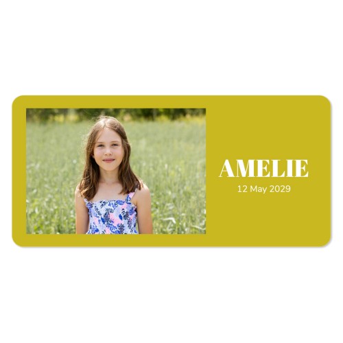 Single Card Panoramic Landscape rounded corners 19,6 x 9,3 cm