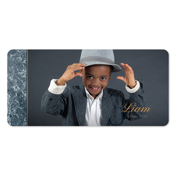 Enkle Fotokort Pano liggende runde hjørner 19,6 x 9,3 cm