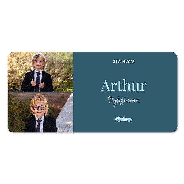 Single Card Panoramic Landscape rounded corners 19,6 x 9,3 cm