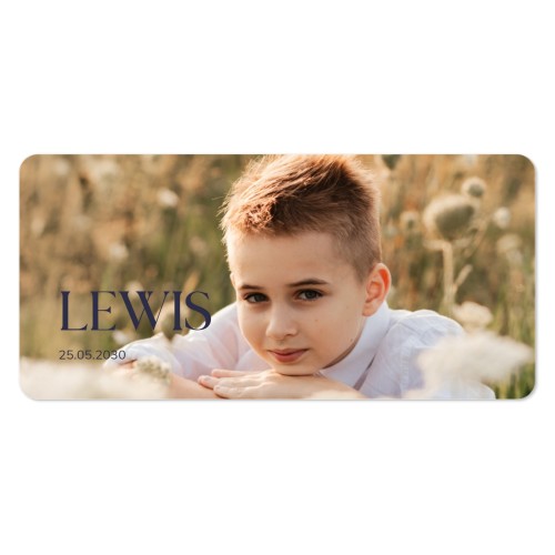 Fotokaart Panorama liggend met ronde hoeken 19,6 x 9,3 cm