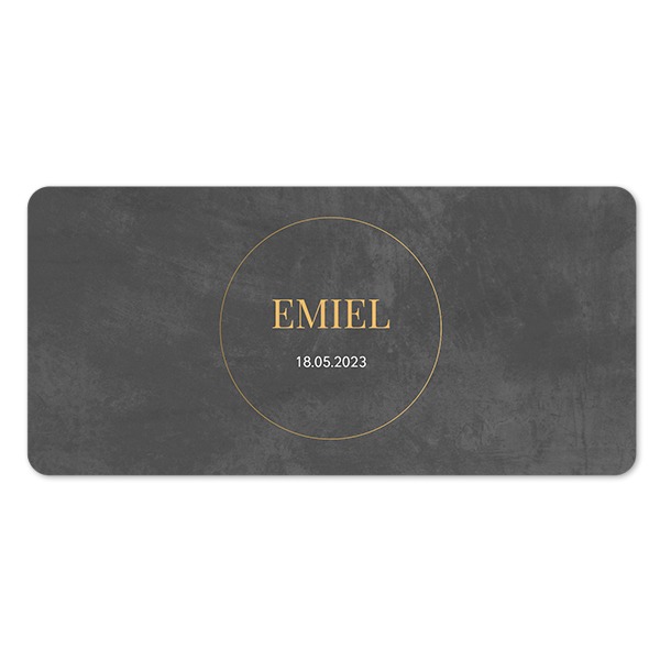 Single Card Panoramic Landscape rounded corners 19,6 x 9,3 cm