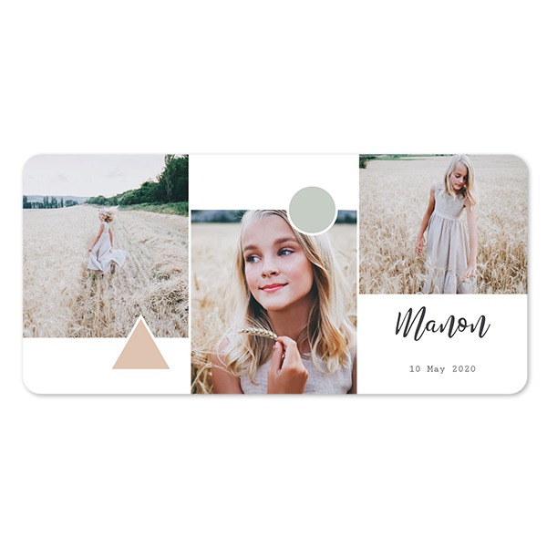 Single Card Panoramic Landscape rounded corners 19,6 x 9,3 cm