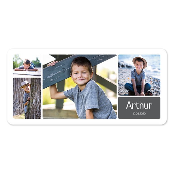 Single Card Panoramic Landscape rounded corners 19,6 x 9,3 cm