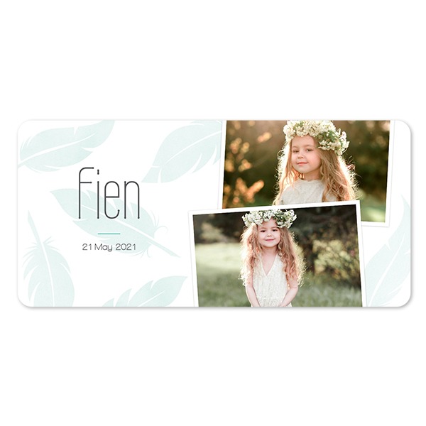 Fotokaart pano liggend met ronde hoeken 19,6 x 9,3 cm Fotokaart pano liggend met ronde hoeken 19,6 x 9,3 cm