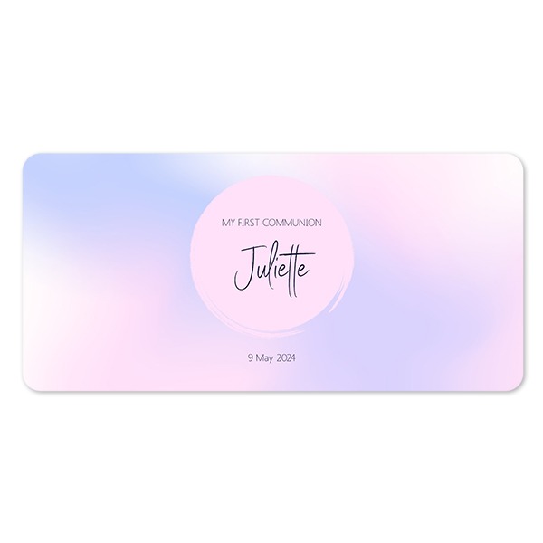 Single Card Panoramic Landscape rounded corners 19,6 x 9,3 cm