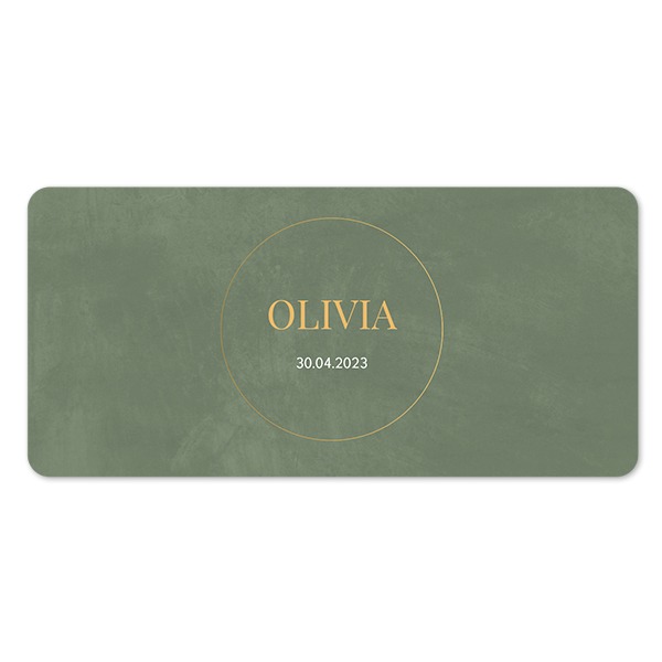 Single Card Panoramic Landscape rounded corners 19,6 x 9,3 cm