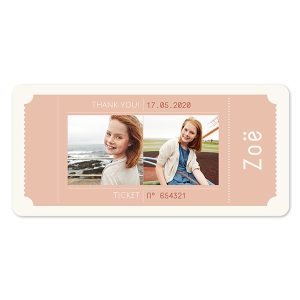 Single Card Panoramic Landscape rounded corners 19,6 x 9,3 cm