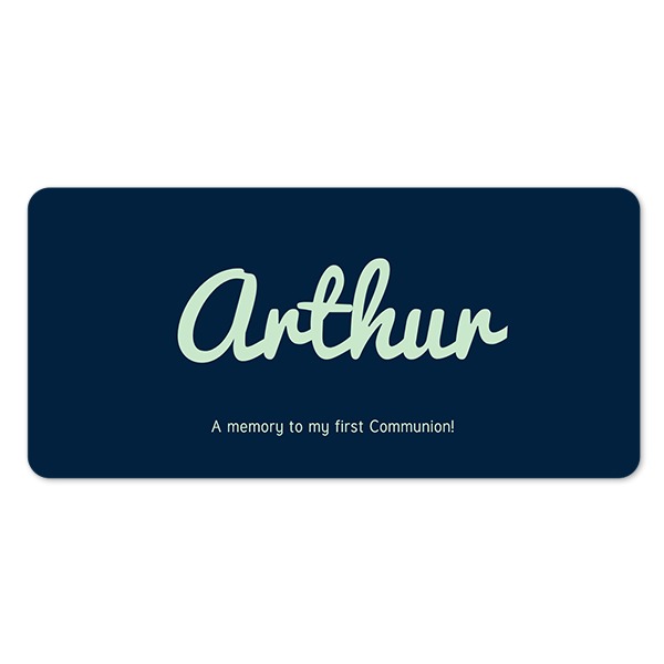 Single Card Panoramic Landscape rounded corners 19,6 x 9,3 cm