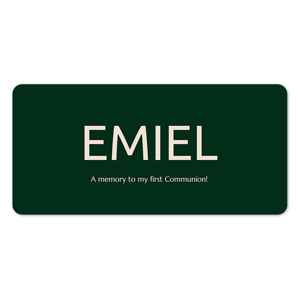 Enkle Fotokort Pano liggende runde hjørner 19,6 x 9,3 cm